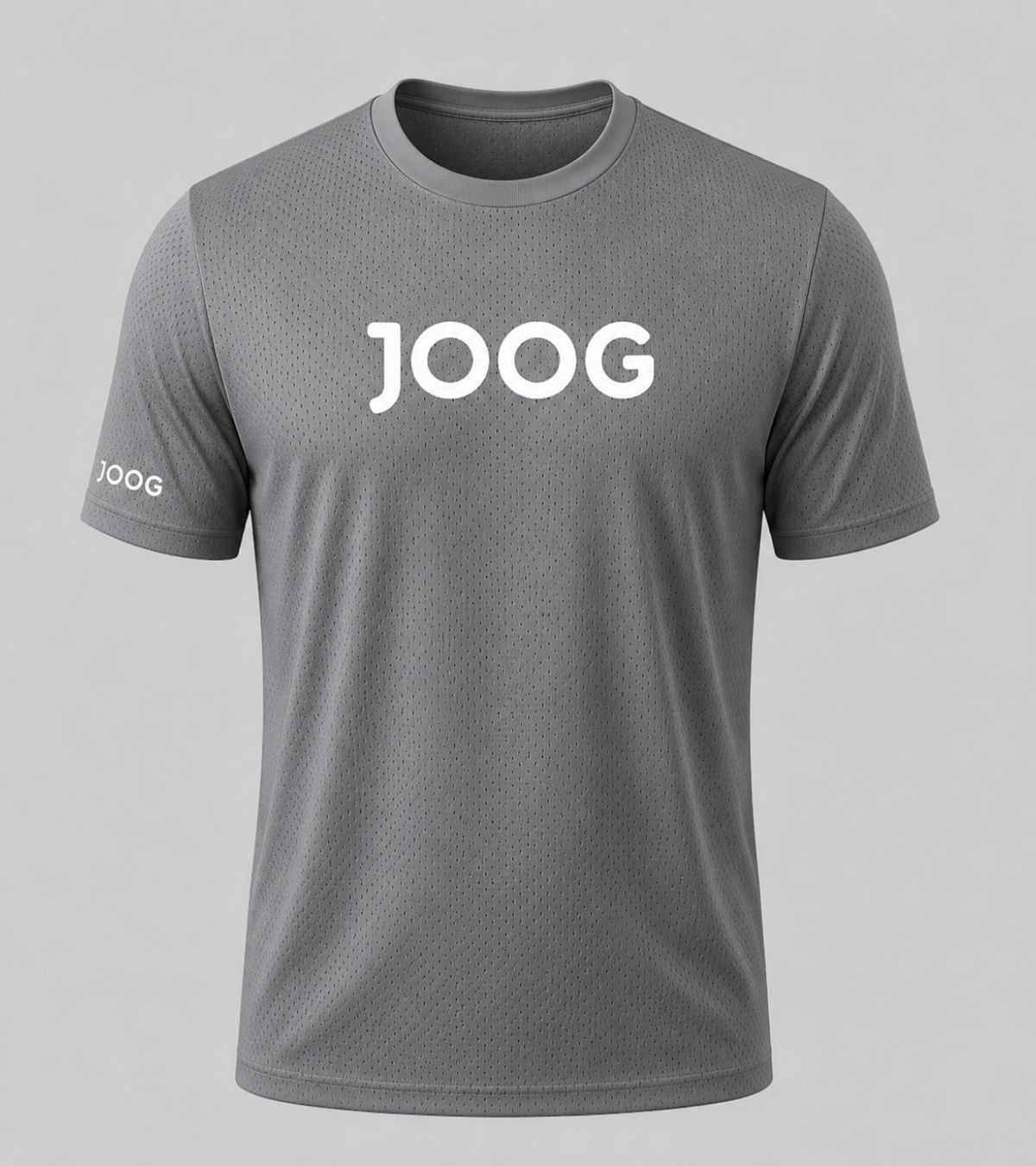 Camiseta Joog Poliamida Cross Fit Cinza