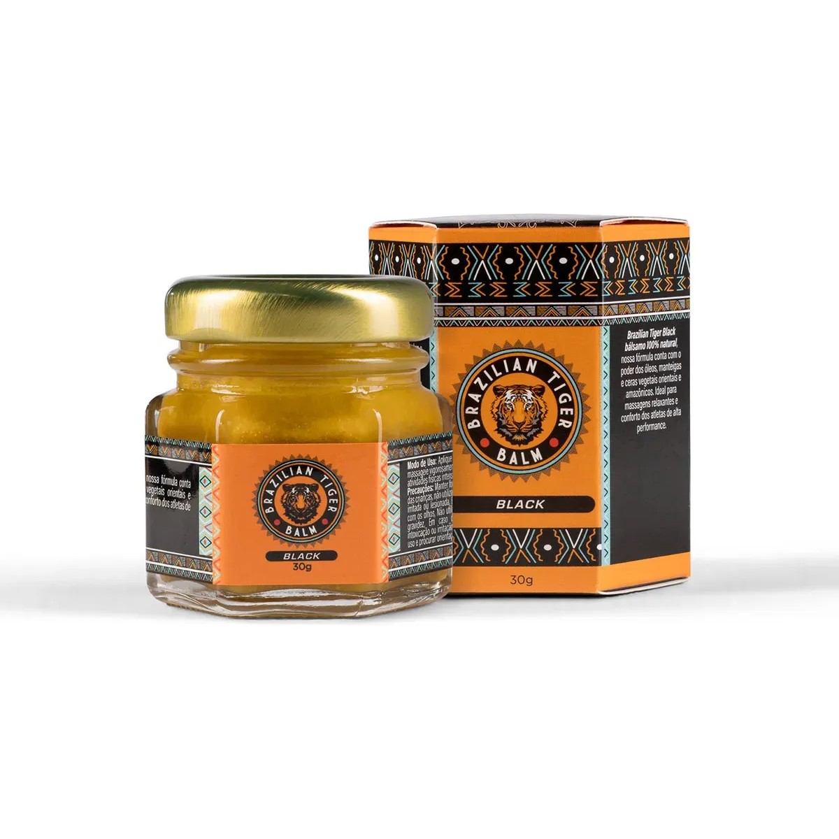 Brazilian Tiger Balm Black - 30g