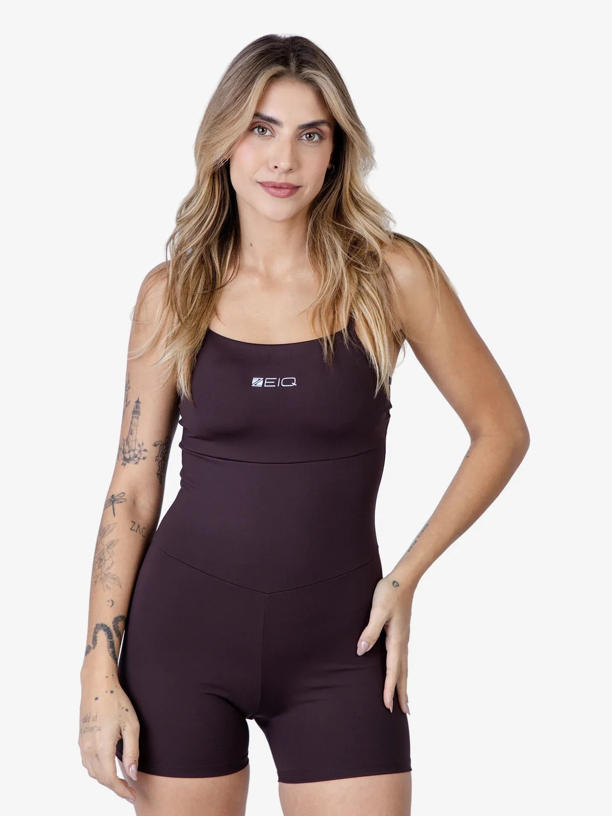 Macaquinho Zeiq Fit Soft Basic Marrom
