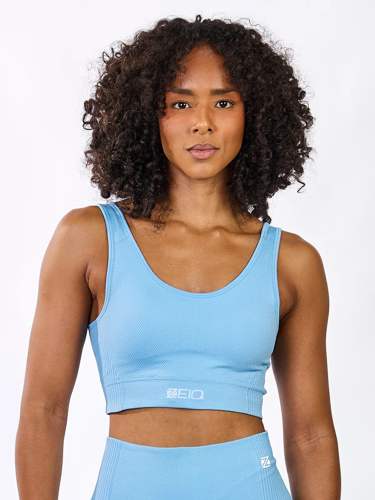 Top Zeiq Fit Mesh Blue Vintage
