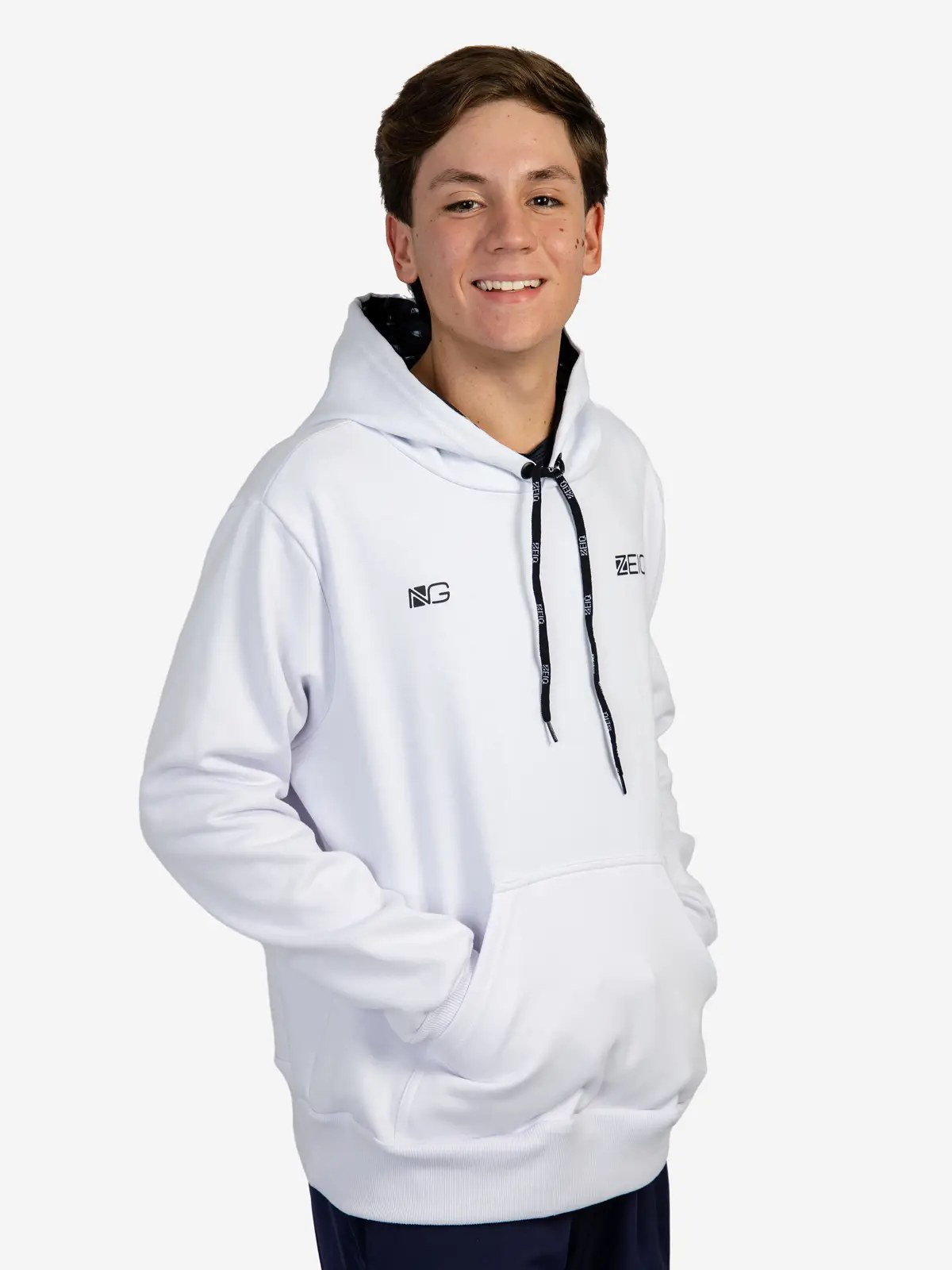 Moletom Unissex Zeiq Moove Branco NG
