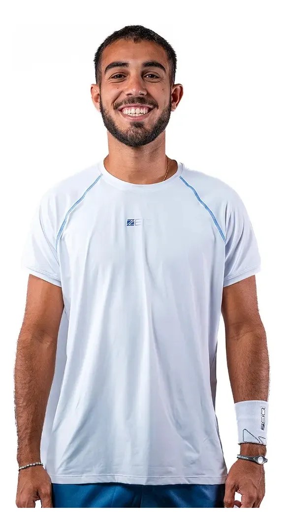 Camiseta Zeiq Slim Trace Branca LB