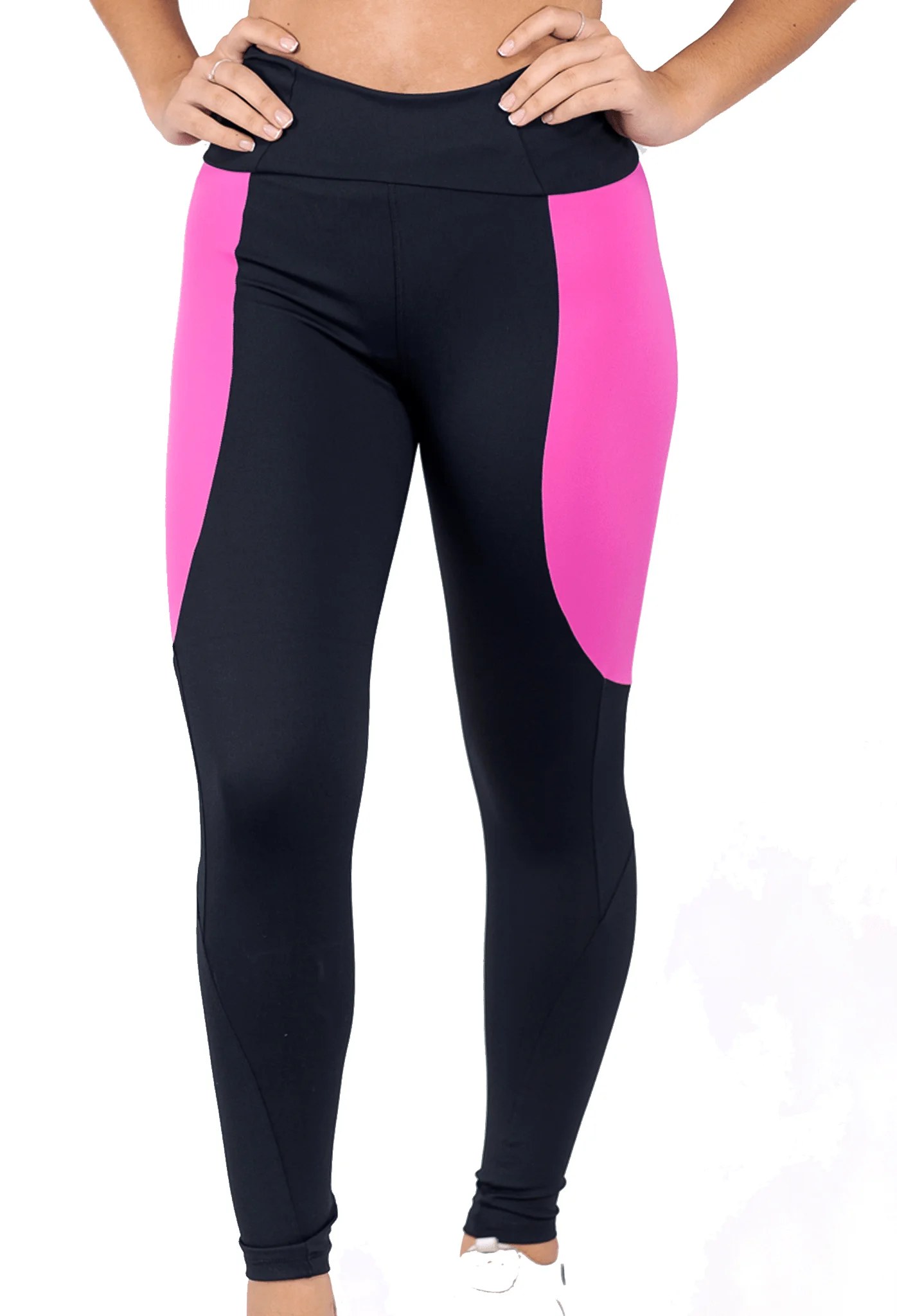 Legging Maniacs Marinho com Rosa