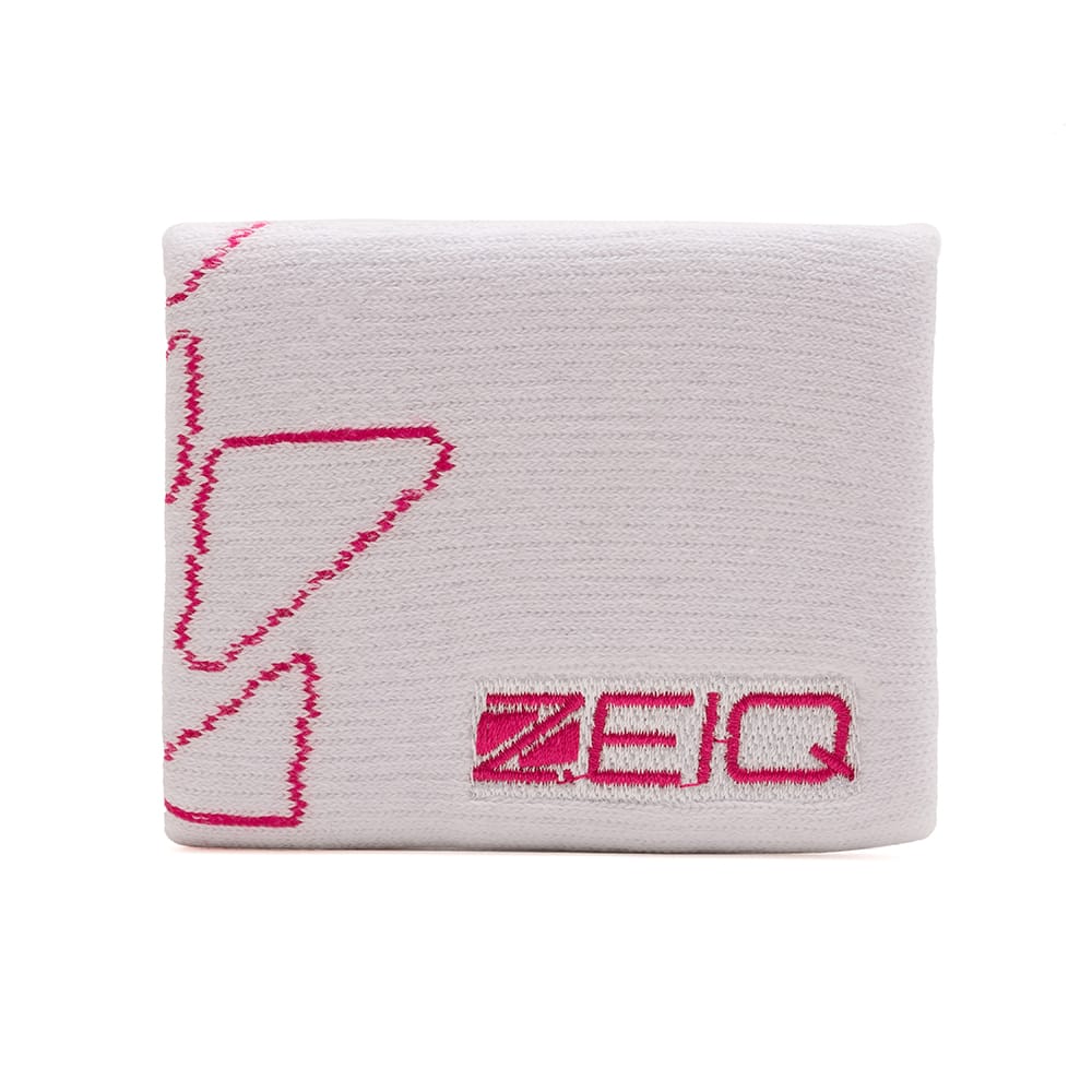 Munhequeira Zeiq Pulse Branco e Rosa
