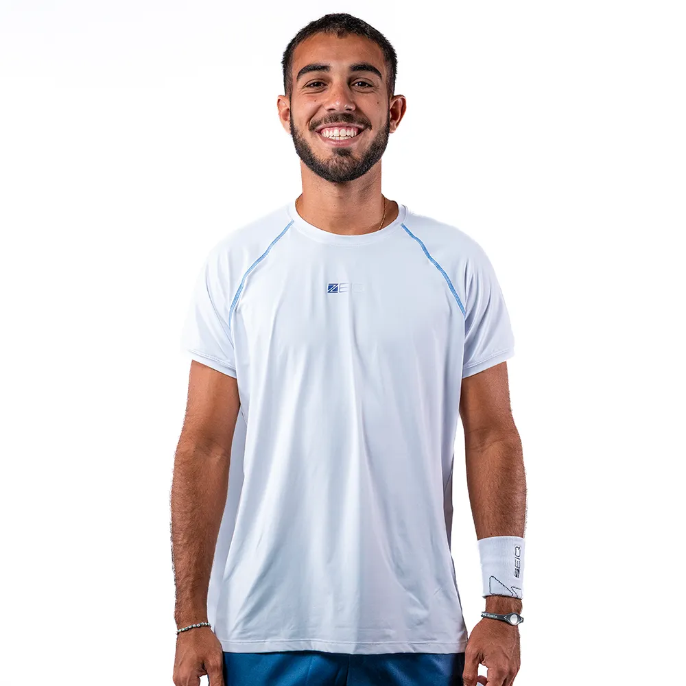 Camiseta Zeiq Slim Trace Branca LB